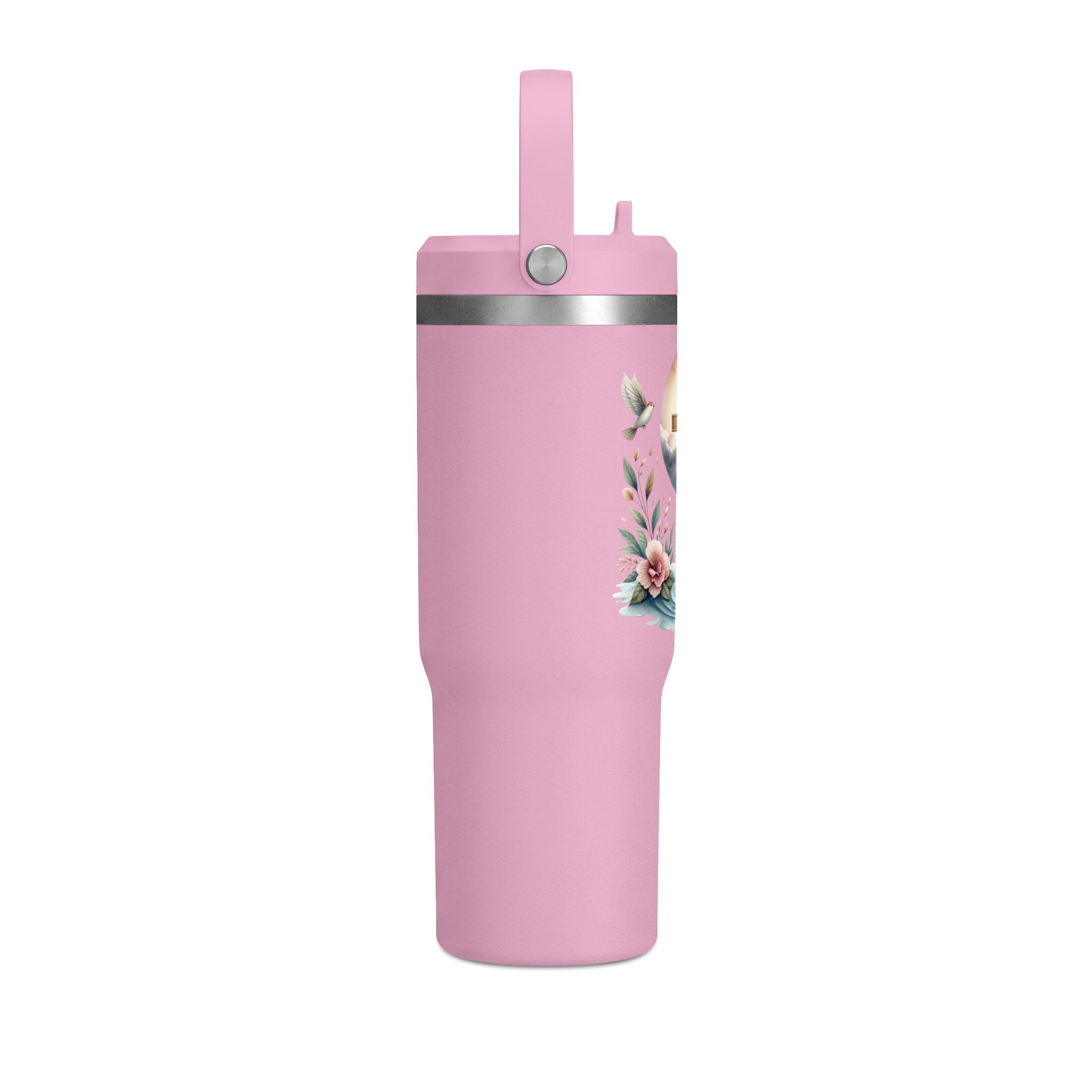 32oz Faith Tumbler — Cross & Dove Spiritual Travel Mug
