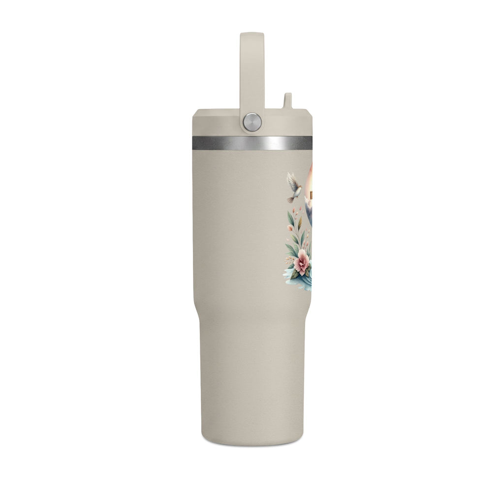 32oz Faith Tumbler — Cross & Dove Spiritual Travel Mug