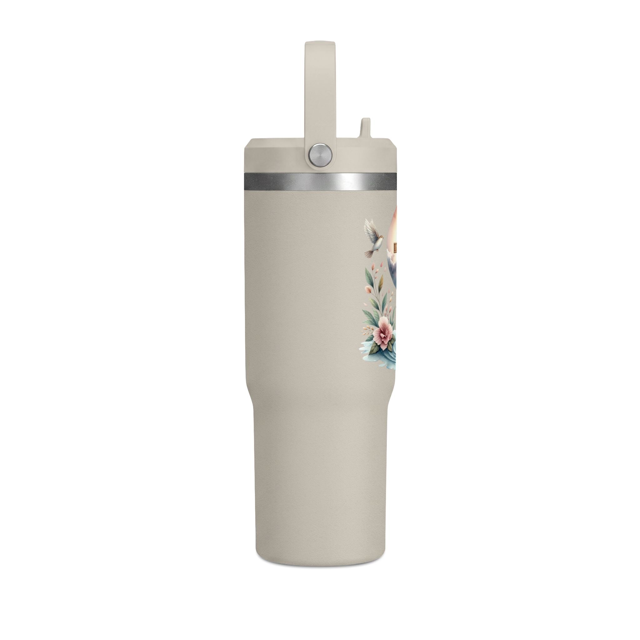 32oz Faith Tumbler — Cross & Dove Spiritual Travel Mug
