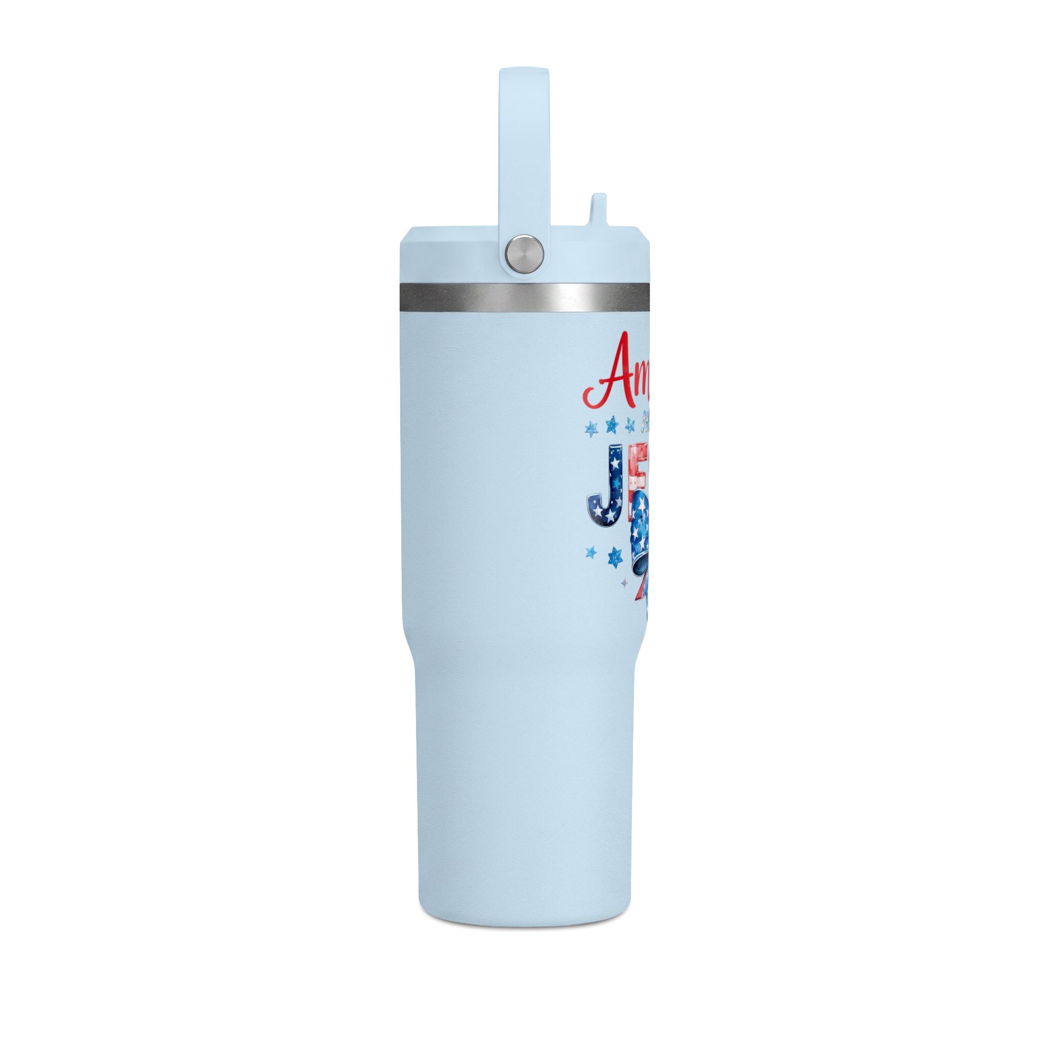 America Needs Jesus 32oz Nomad Tumbler – Patriotic Insulated Travel Mug